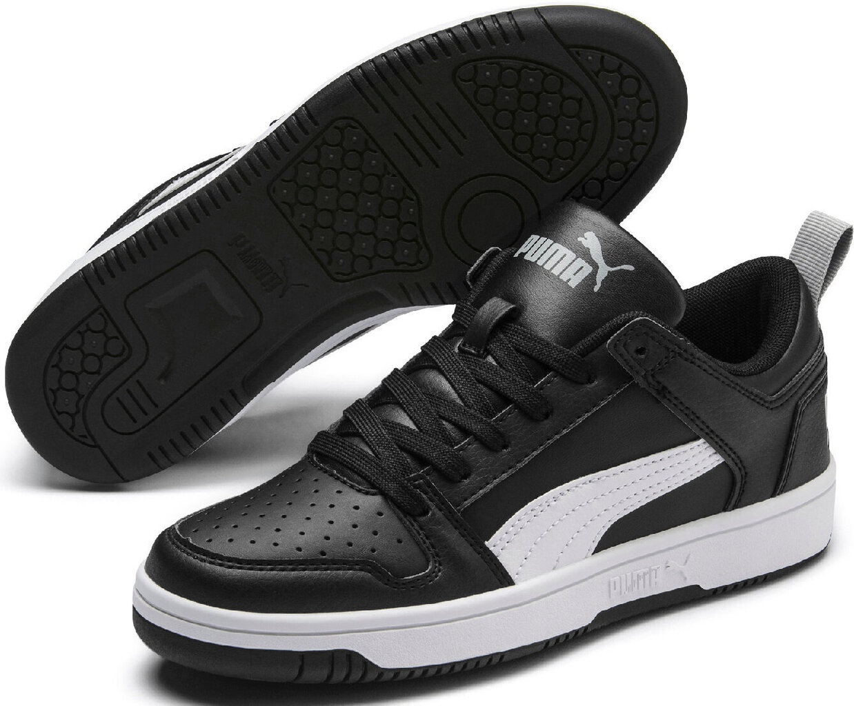 Puma Poolsaapad Rebound Layup Lo SL Jr Black hind ja info | Laste spordijalatsid | kaup24.ee