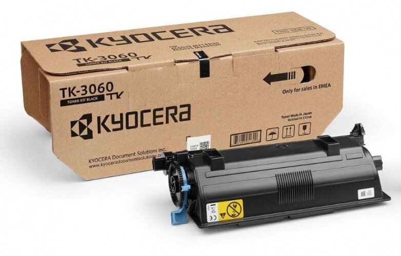 Kyocera TK-3060 (1T02V30NL0), must kassett Kyocera toner cartridge for use in Kyocera ECOSYS M 3145 idn and ECOSYS M 3645 idn and others hind ja info | Laserprinteri toonerid | kaup24.ee
