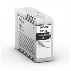 Epson UltraChrome HD (C13T850800), matt must kassett hind ja info | Tindiprinteri kassetid | kaup24.ee