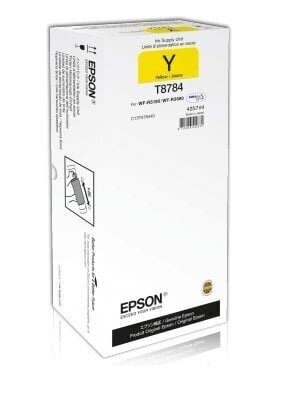 Tindiprinteri kassett Epson XXL (C13T878440), kollane, 425 ml hind ja info | Tindiprinteri kassetid | kaup24.ee