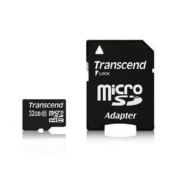 Mälukaart Transcend microSDHC 32GB, klass 10, SD adapteriga hind ja info | Mobiiltelefonide mälukaardid | kaup24.ee