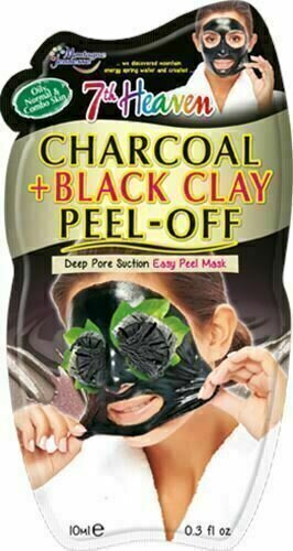 Kooriv näomask Montagne Jeunesse 7th Heaven Charcoal + Black Clay, 10 ml цена и информация | Näomaskid, silmamaskid | kaup24.ee