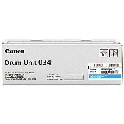 CANON Drum Unit 034 Cyan for iR C1225iF hind ja info | Laserprinteri toonerid | kaup24.ee