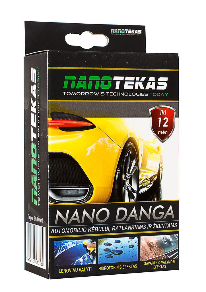 Auto värvi nanokaitse (60 ml) цена и информация | Autokeemia | kaup24.ee