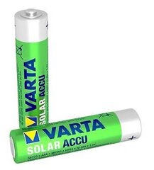 Varta Solar HR03 элементы, 2 шт цена и информация | Батерейки | kaup24.ee