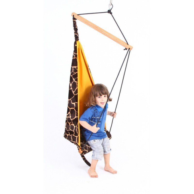 Ripptool HANG MINI Giraffe, oranž/pruun hind ja info | Võrkkiiged | kaup24.ee