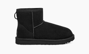 UGG naiste talvesaapad CLASSIC MINI II, must цена и информация | Женские сапоги | kaup24.ee