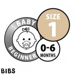 Соски BIBS COLOUR Sunshine/Sand 0–6 мес. цена и информация | Пустышки | kaup24.ee