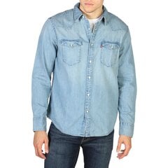 Meeste triiksärk Levi's, sinine цена и информация | Мужские рубашки | kaup24.ee