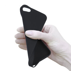 Чехол Rubber TPU для Xiaomi Redmi Note 9, черный цена и информация | Чехлы для телефонов | kaup24.ee