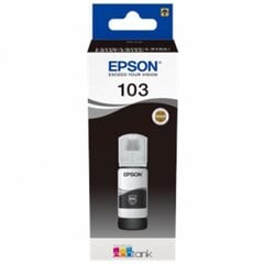 Epson 103 ECOTANK INK (C13T00S14A), Black hind ja info | Tindiprinteri kassetid | kaup24.ee