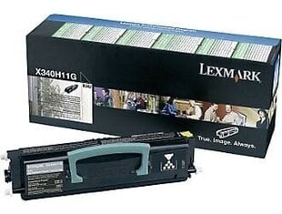 Лазерный картридж Lexmark (X340H11G) Return, черный цена и информация | Картриджи и тонеры | kaup24.ee