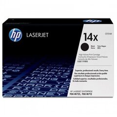 HP No.14X (CF214X), must kassett hind ja info | Laserprinteri toonerid | kaup24.ee