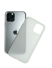 Kaitseümbris iPhone 11 Pro, Soundberry, Lateks, Valge hind ja info | Telefoni kaaned, ümbrised | kaup24.ee
