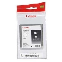 Canon PFI-102 (0895B001), черный картридж цена и информация | Картриджи для струйных принтеров | kaup24.ee