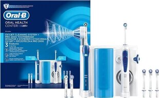 Oral-B Oxyjet + Pro 2000 цена и информация | Электрические зубные щетки | kaup24.ee