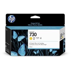 Tint HP 730 P2V64A Yellow 130ml for DesignJet T1700 hind ja info | Tindiprinteri kassetid | kaup24.ee