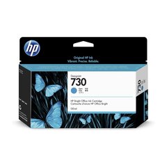 HP 730 DesignJet (P2V62A), tsüaankassett tindiprinteritele. hind ja info | Tindiprinteri kassetid | kaup24.ee