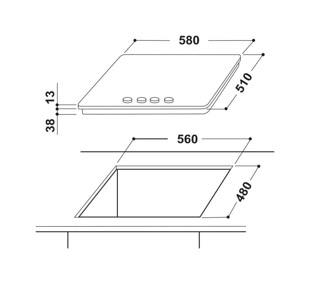 Indesit THP 641 IX/I hind ja info | Pliidiplaadid | kaup24.ee