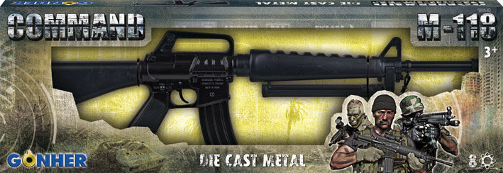 Relv Assault Command Gonher 118/6 (45 x 18 x 2 cm) цена и информация | Poiste mänguasjad | kaup24.ee