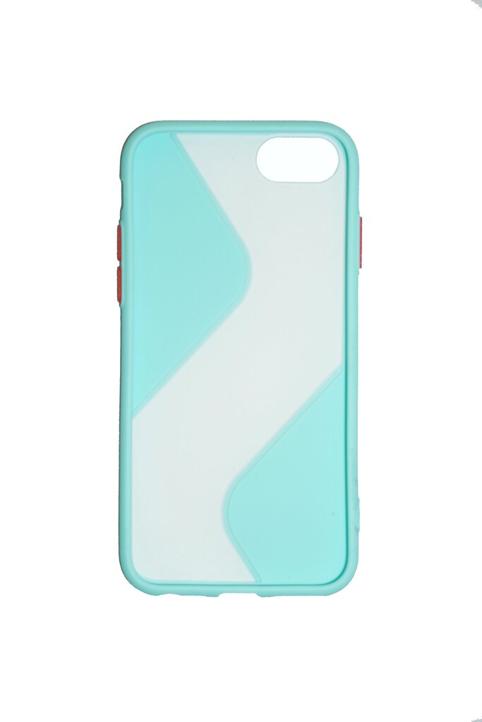 Kaitseümbris iPhone 6plus/6Splus/7plus/8plus, Soundberry, Tpu, Valge/Roheline hind ja info | Telefoni kaaned, ümbrised | kaup24.ee