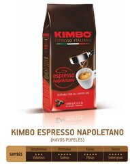 Кофейные зёрна Kimbo Espresso Napoletano, 1 кг цена и информация | Кофе, какао | kaup24.ee