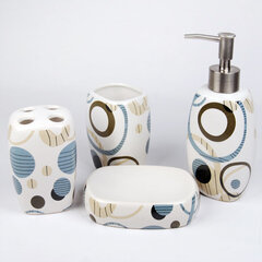 Комплект керамических аксессуаров для ванной комнаты "Benedomo" цена и информация | Аксессуары для ванной комнаты | kaup24.ee