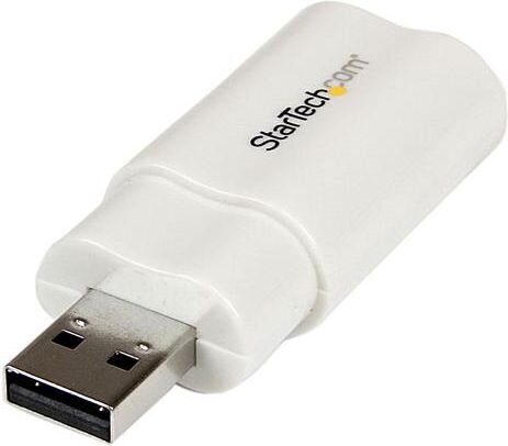 Väline Helikaart USB Startech ICUSBAUDIO Valge hind ja info | USB jagajad, adapterid | kaup24.ee