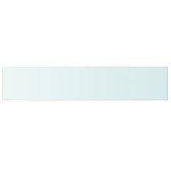 Läbipaistvast klaasist riiuliplaat, 100x20 cm цена и информация | Полки | kaup24.ee