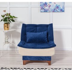 Кресло Artie Kelebek, синее/бежевое цена и информация | Кресла в гостиную | kaup24.ee