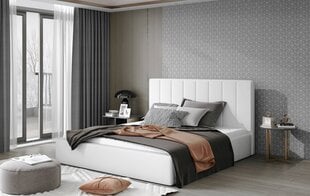 Кровать NORE Audrey 17, 160x200 см, белая цена и информация | Кровати | kaup24.ee