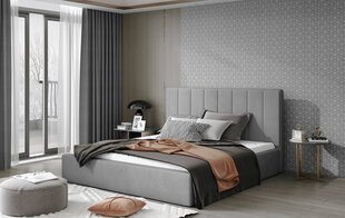 Voodi NORE Audrey 11, 180x200 cm, helehall hind ja info | Voodid | kaup24.ee