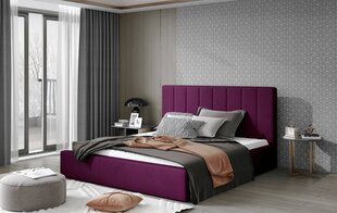 Voodi NORE Audrey 06, 200x200 cm, lilla hind ja info | Voodid | kaup24.ee