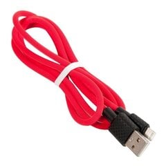 Hoco X29 andme- ja laadimiskaabel (MD818) kaabel 100 cm punane hind ja info | Mobiiltelefonide kaablid | kaup24.ee
