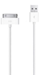 Fusion Data ja USB-kaabel Apple iPhone 4 4S / iPad 2 3 (MA59) Valge цена и информация | Кабели для телефонов | kaup24.ee