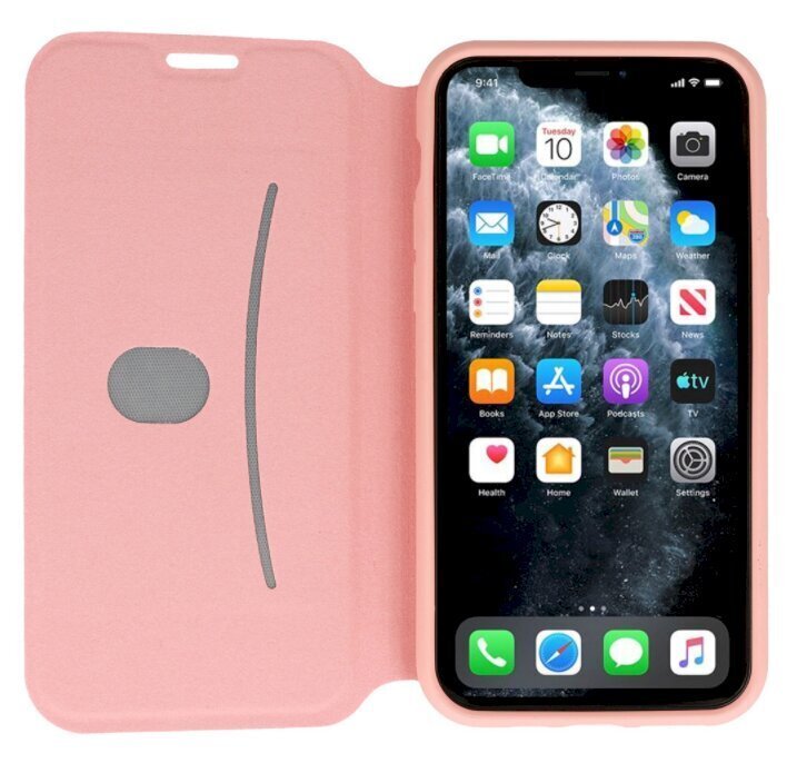 Fusion Lite Book Case Telefoniümbris Apple iPhone 12 Mini Roosa цена и информация | Telefoni kaaned, ümbrised | kaup24.ee