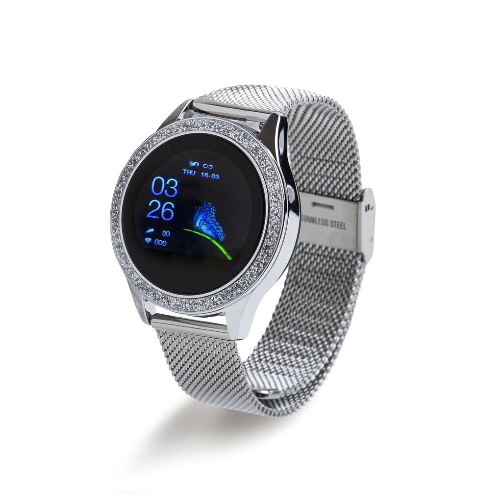 Oromed Oro Smart Crystal Silver цена и информация | Nutikellad (smartwatch) | kaup24.ee