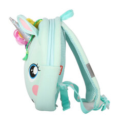 Детский рюкзак Единорог, зеленый цена и информация | Школьные рюкзаки, спортивные сумки | kaup24.ee
