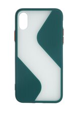 Kaitseümbris iPhone X/Xs, Soundberry, Tpu, Roheline hind ja info | Telefoni kaaned, ümbrised | kaup24.ee