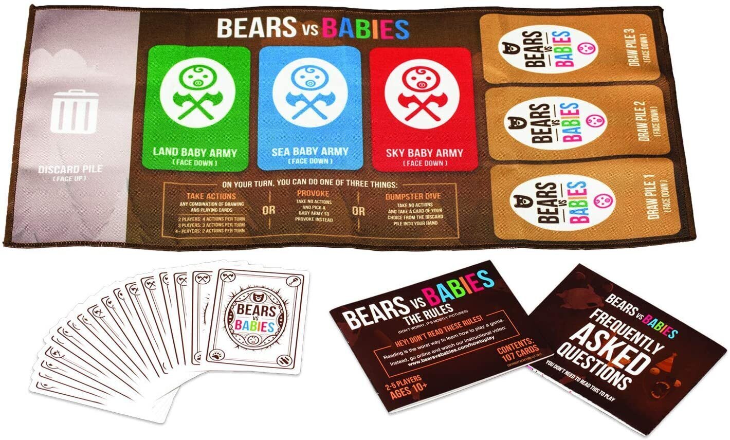 Lauamäng Bears vs babies hind ja info | Lauamängud ja mõistatused | kaup24.ee