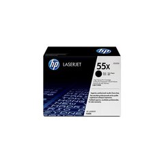 HP No.55X (CE255X), must kassett hind ja info | Laserprinteri toonerid | kaup24.ee