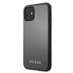 Guess GUHCN61IGLBK iPhone 11 must/black hard case Iridescent hind ja info | Telefoni kaaned, ümbrised | kaup24.ee