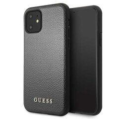 Guess GUHCN61IGLBK iPhone 11 черный/black hard case Iridescent цена и информация | Чехлы для телефонов | kaup24.ee