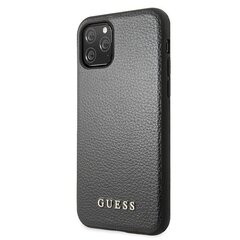 Guess GUHCN58IGLBK iPhone 11 Pro must/black hard case Iridescent hind ja info | Telefoni kaaned, ümbrised | kaup24.ee