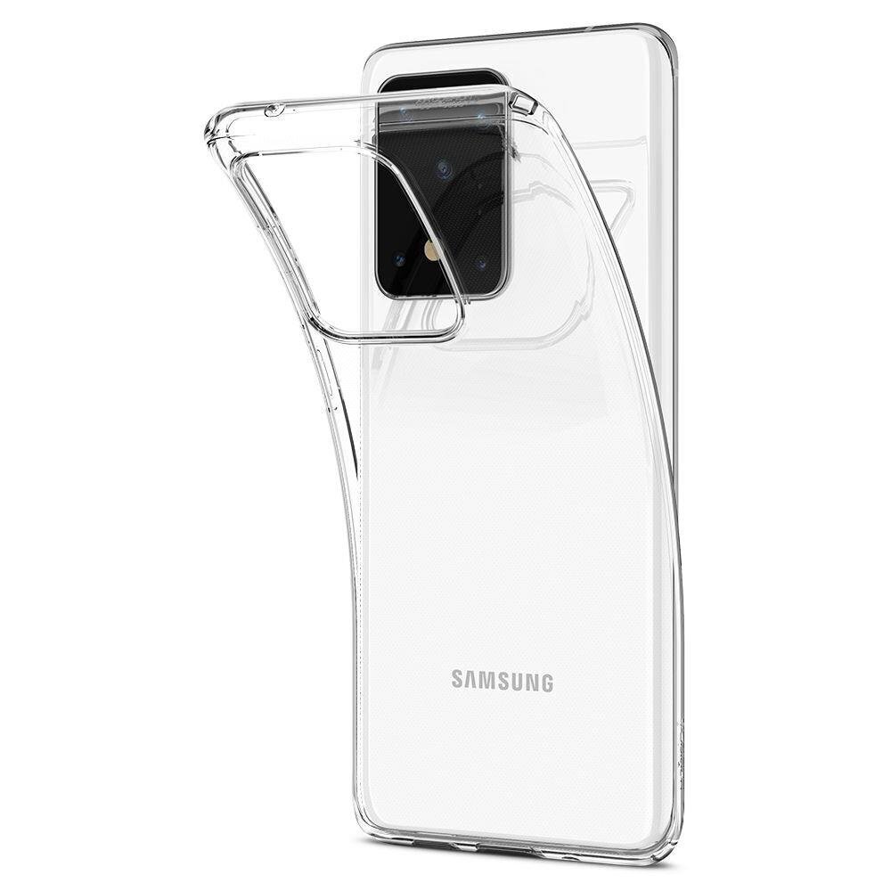 Spigen Liquid Crystal Galaxy S20 Ultra Crystal Clear hind ja info | Telefoni kaaned, ümbrised | kaup24.ee