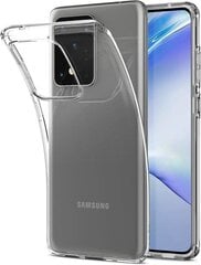 Spigen Liquid Crystal Силиконовый чехол для Samsung G988 Galaxy S20 Ultra Прозрачный цена и информация | Чехлы для телефонов | kaup24.ee
