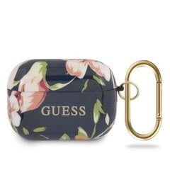 Защитный чехол для наушников Airpods Pro Guess GUACAPTPUBKFL03 цена и информация | Guess Внешние аксессуары для компьютеров | kaup24.ee