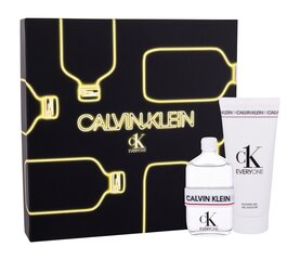 Набор для женщин/мужчин Calvin Klein CK Everyone: EDT, 50 мл + гель для душа, 100 мл цена и информация | Женские духи | kaup24.ee