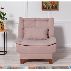 Кресло Artie Kelebek, розовое/коричневое цена и информация | Кресла в гостиную | kaup24.ee