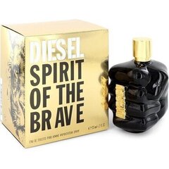 Туалетная вода Diesel Spirit Of The Brave EDT для мужчин 125 мл цена и информация | Мужские духи | kaup24.ee